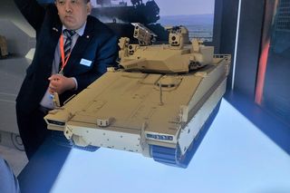 Stoisko Hanwha podczas MSPO 2025