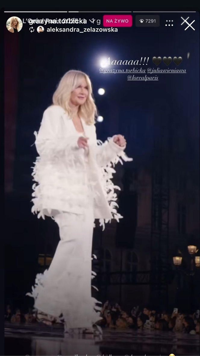 Julia Wieniawa i Grażyna Torbicka podbijają Paryż