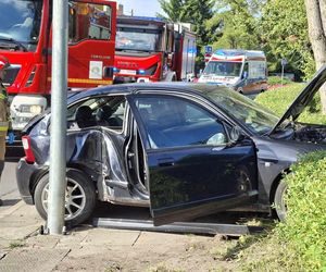 Wypadek na Kaczyńskie w Starachowicach