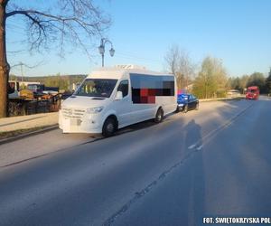 Ponad promil u 39-letniej kobiety prowadzącej kursowego busa Kielce-Zagnańsk