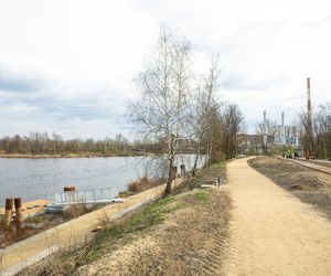 Budowa parku Żerańskiego w Warszawie (kwiecień 2025)