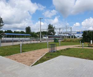 Dworzec Kuźnica Białostocka po remoncie
