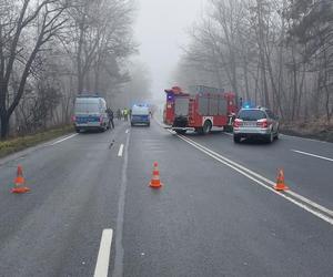 Wypadek na DK 88  w Gliwicach
