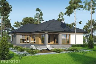 Projekty domów z nowoczesnym tarasem - zobacz aranżacje