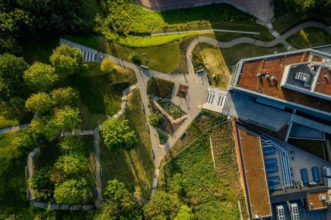 Nowy park przy Politechnice Gdańskiej