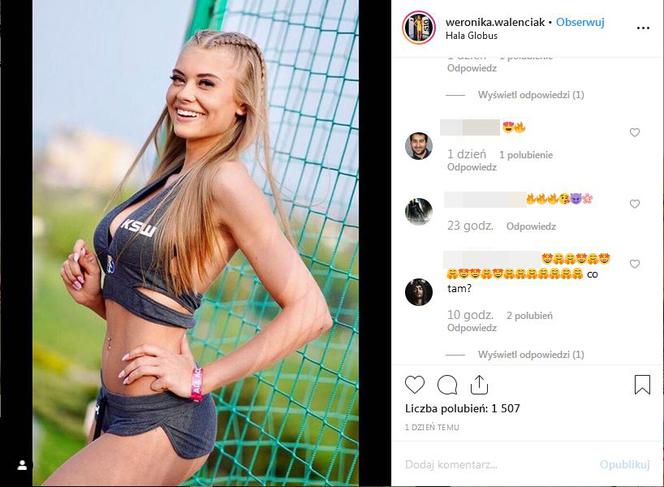 Udany debiut nowego aniołka KSW. Weronika Walenciak oczarowała fanów