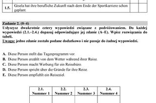 Matura 2018 język niemiecki poziom podstawowy