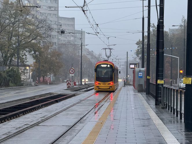 Warszawa. Tramwaj do Wilanowa