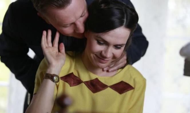 Czas honoru 6 sezon. Celina (Olga Bołądź), Michał (Jakub Wesołowski)