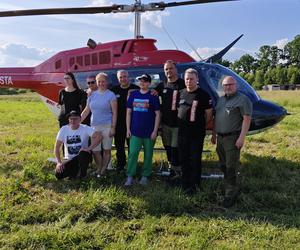 Lot helikopterem - akcja charytatywna 