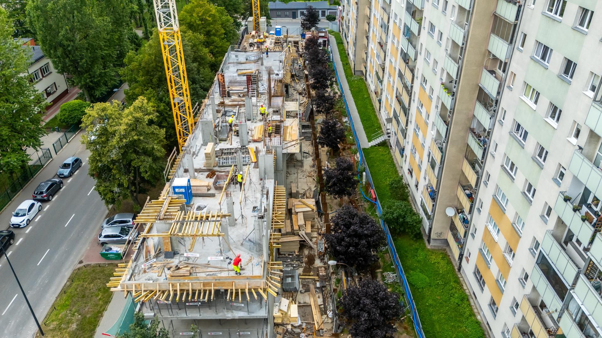 Inwestycja Wola Księcia Janusza w Warszawie w budowie