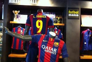 Luis Suarez na koszulkach Barcelony
