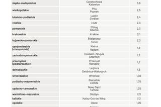 Wariant drugi. Województwo krakowskie? 