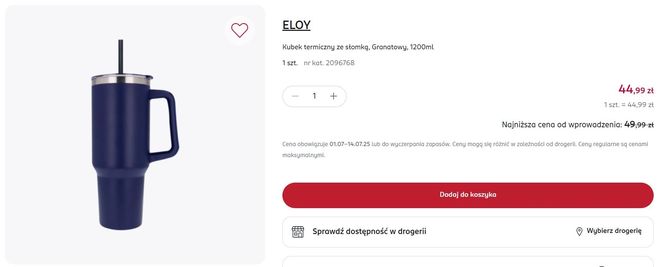 Kubki termiczne to HIT sezonu. Rossmann ma własne!