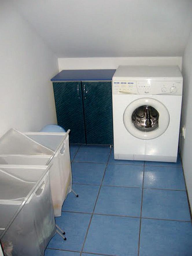 Pomieszczenie gospodarze - pralnia na poddaszu