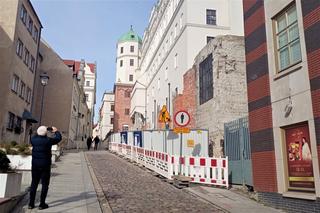 Przebudowa tarasów zamkowych