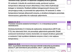 Matura biologia 2025 - odpowiedzi
