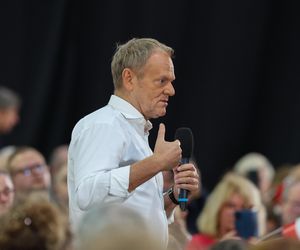 Donald Tusk w Piotrkowie Trybunalskim