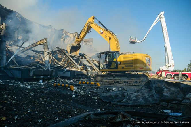 Pożar w Kawlach. Trwają poszukiwania zaginionego strażaka