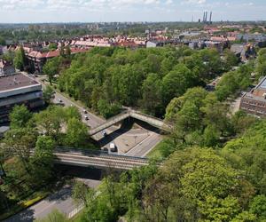 Wiadukt tramwajowy nad ul. Wrocławską w Bytomiu