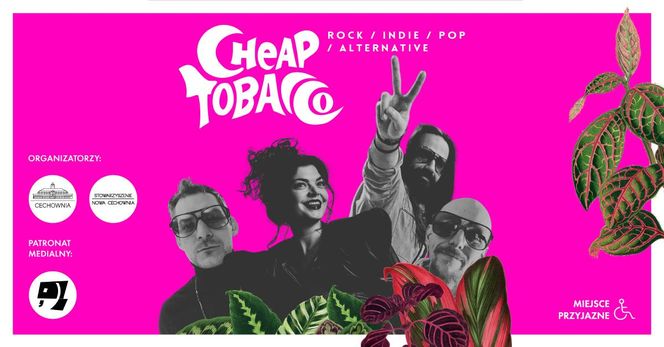 Koncert Cheap Tobacco w Cechowni Gliwice - sobota 16 listopada