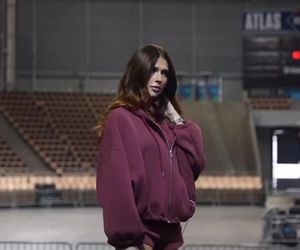 Roxie Węgiel grała w kosza na słynnej arenie