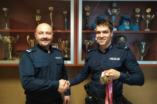 Mysłowicki policjant został czterokrotnym mistrzem Polski w pływaniu 