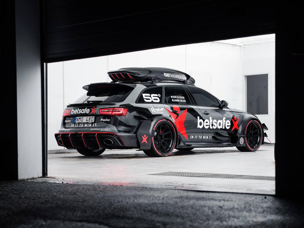 Jon Olsson Audi RS6 Avant DTM 