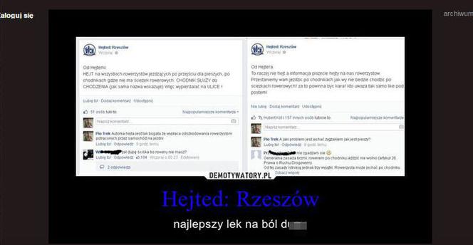 Hejted Rzeszów na Demotywatorach