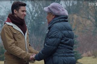 M jak miłość, odc. 1515: Barbara (Teresa Lipowska), Mateusz (Krystian Domagała)