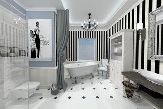 Łazienka w stylu francuskim