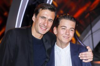 Jarosław Bieniuk z synem 