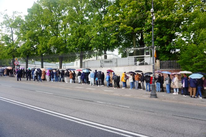 Noc Muzeów 2025 przed Belwederem