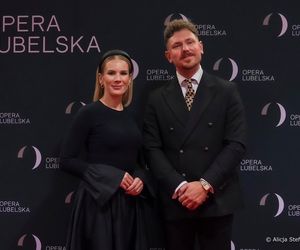 Marta Nawrocka w Operze Lubelskiej. Klasa, uśmiech i piękny gest