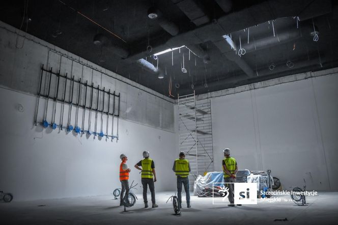 Budowa Szczecińskiego Domu Sportu - sierpień 2025
