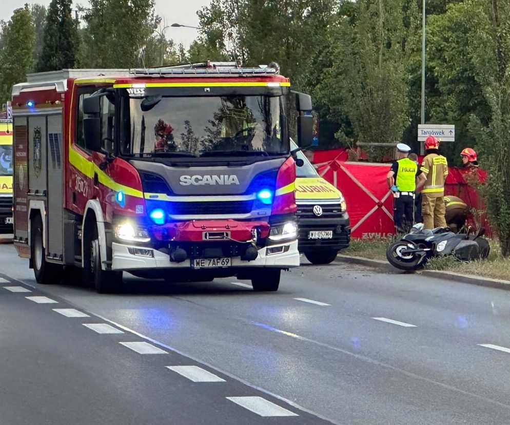 Wypadek w al. Solidarności 