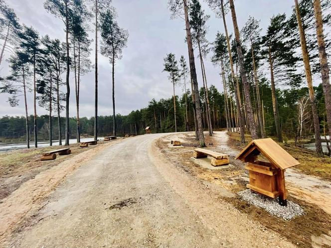 Ulica Szydłowskiego zmieniła oblicze. Punkt turystyczny południowy brzeg zalewu Lubianka