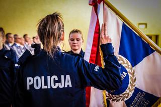 Łódź: Ślubowanie nowych policjantów. Zobacz zdjęcia! [GALERIA]