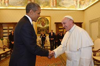 Obama u Franciszka (1)