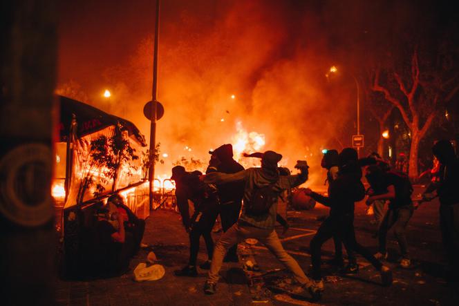 Barcelona, protesty niepodległościowe