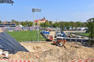 Budowa stadionu w Szczecinie - maj 2020