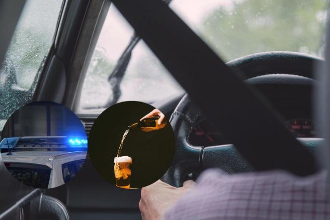 Zastępca komendanta piotrkowskiej policji prowadził auto mając prawie 0,4 promila alkoholu