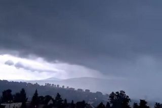 Gwałtowne nawałnice nad woj. śląskim