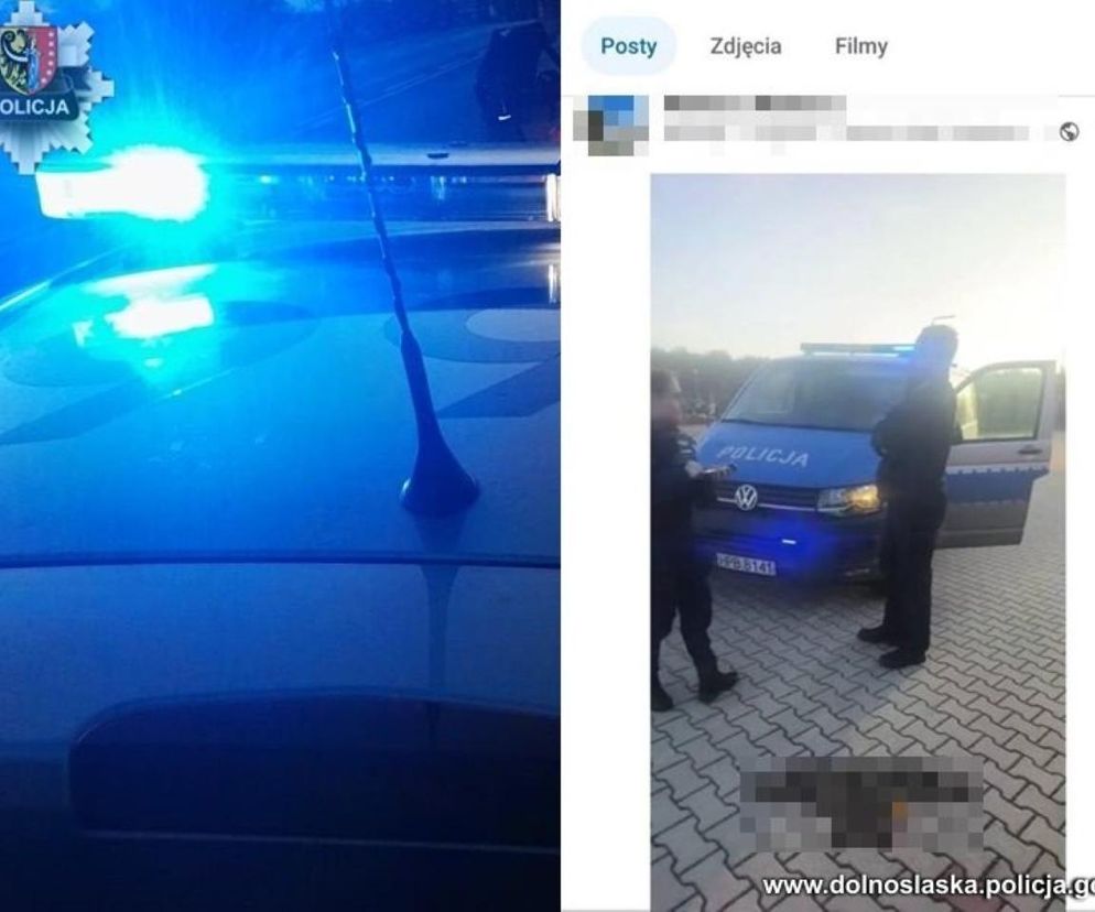 Pójdzie do więzienia za wulgarny post o policjantach? 