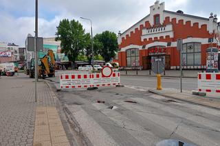 Wszystkie prace w rejonie skrzyżowania przy siedleckim więzieniu mają trwać do końca wakacji