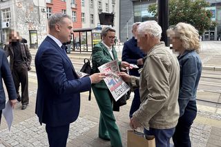 Wicepremier Krzysztof Gawkowski zachęcał mieszkańców Bydgoszczy, żeby głosowali na Trzaskowskiego