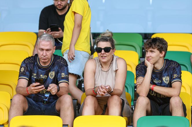 Kibice na meczu GKS Katowice - Arka Gdynia