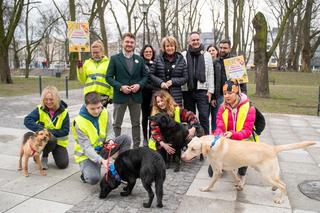Nowi wolonariusze w łódzkim schronisku