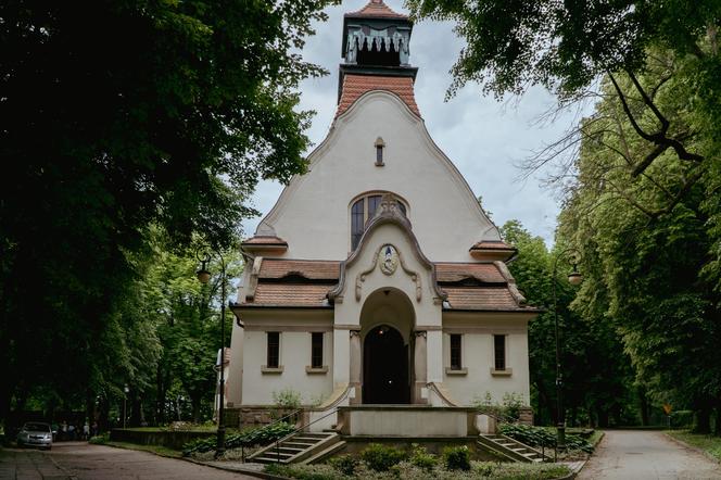 Kobierzyn - zdjęcia krakowskiego szpitala psychiatrycznego i miasta-ogrodu