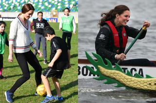 Kate Middleton na sportowo